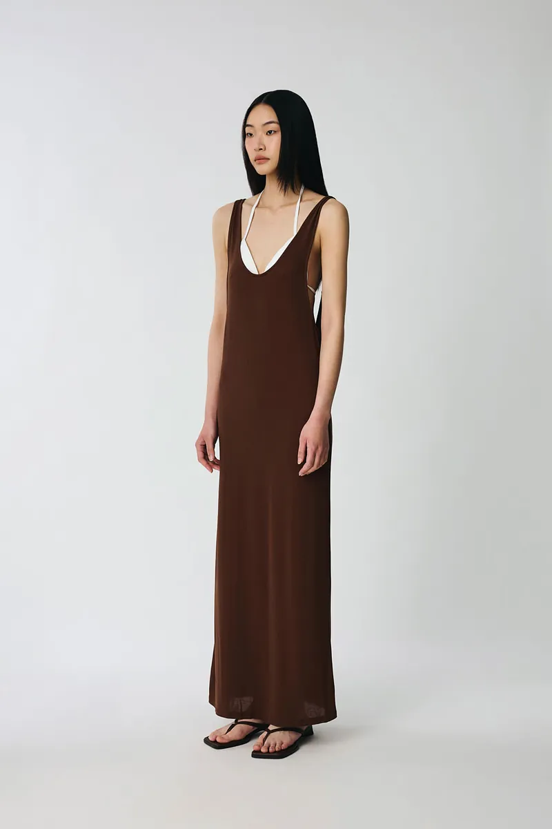 Studio Doe - Doe：Molly Tencel Backless Cover-Up Dress