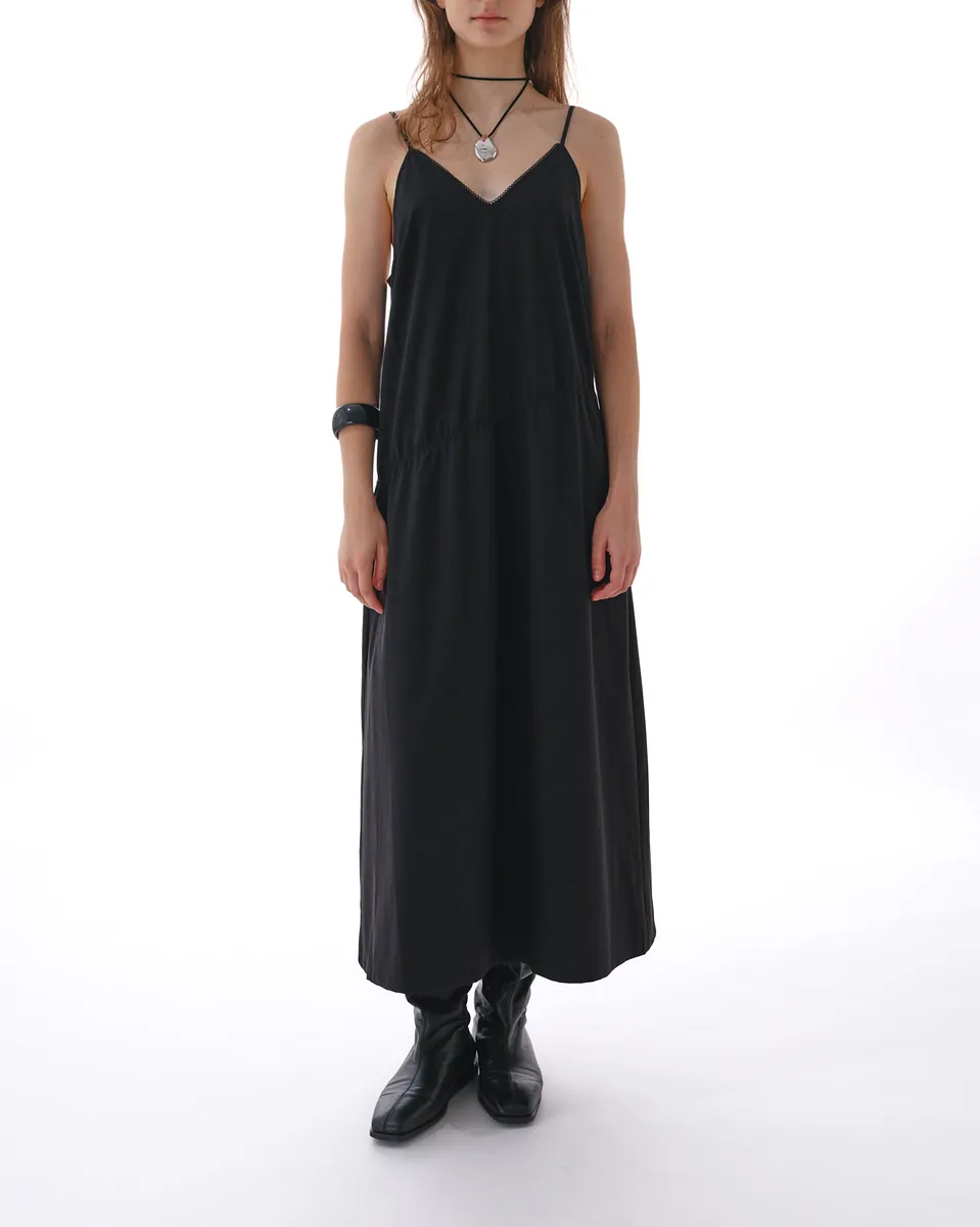 Studio Doe - Diagonal Shirred Strap Dress