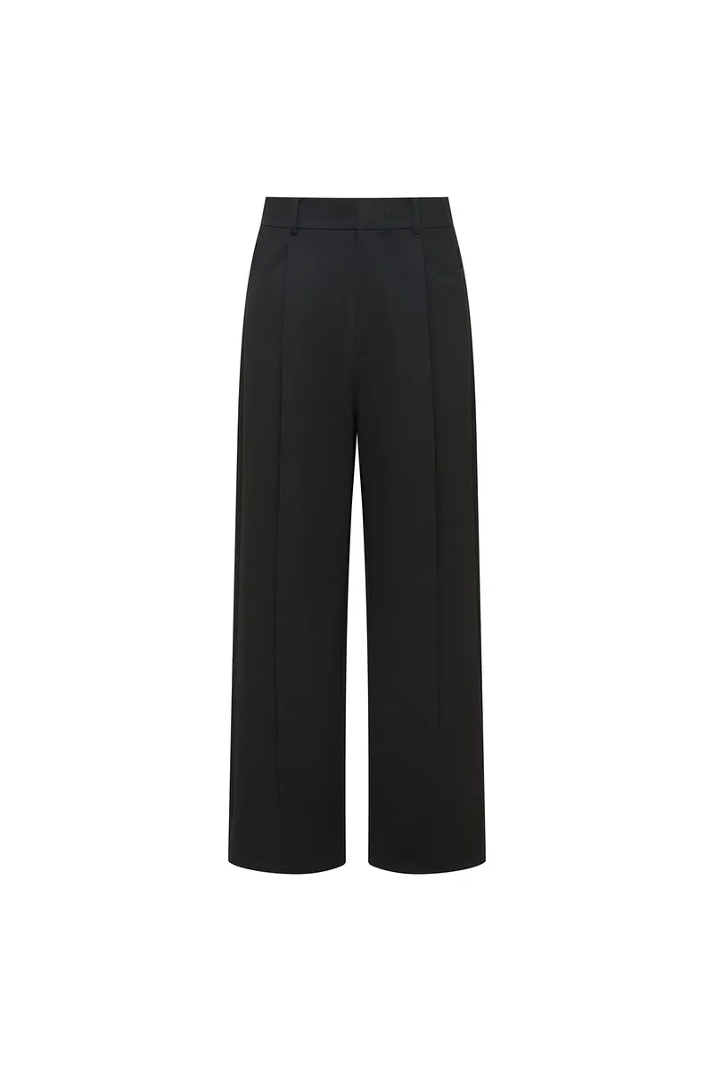 Studio Doe - Gender Free Wool-like Tuck Trousers