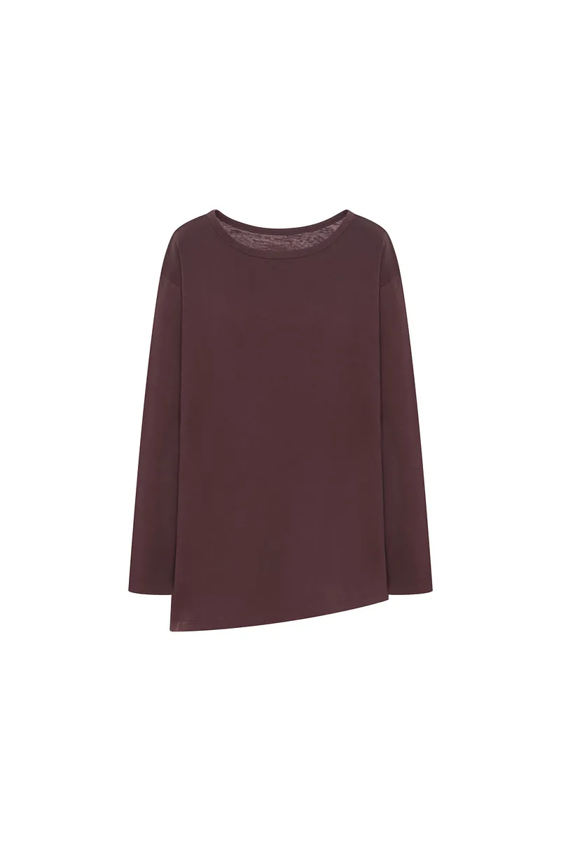 Studio Doe - Asymmetrical Textured Pullover