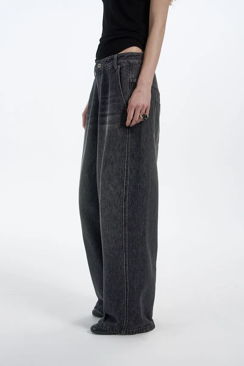 Studio Doe - Low Pocket Washed Denim Pants