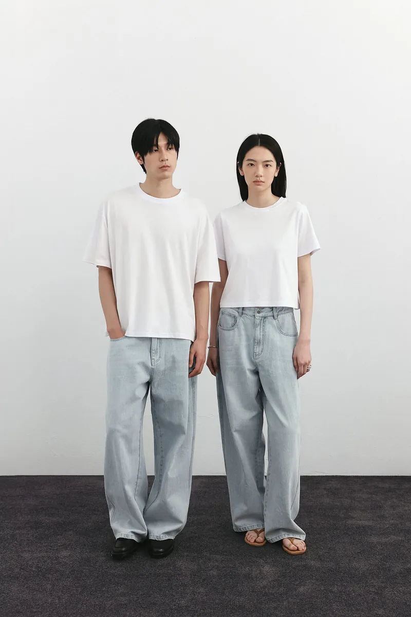 Studio Doe - Adjustable Waist Denim Pants