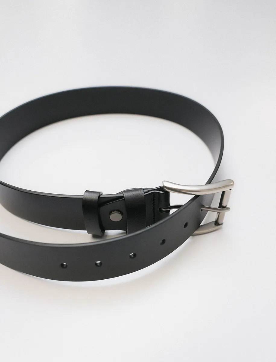 Studio Doe - Square Buckle Wide Leather Belt