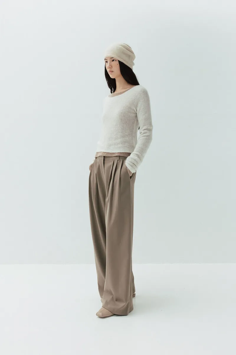 Studio Doe - Cashmere Double-Layer Slouchy Beanie