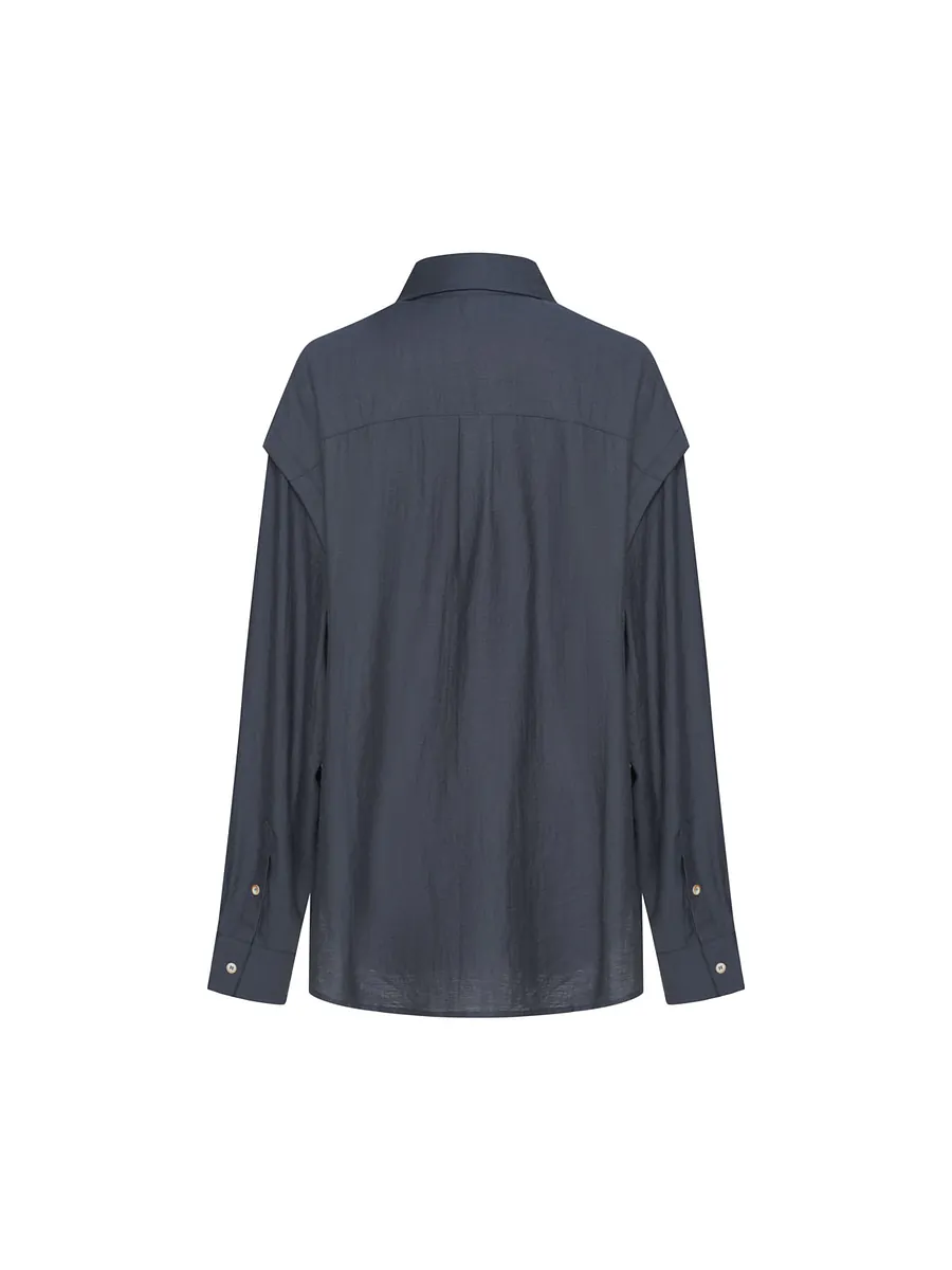 Studio Doe - Layered Panel Textured Shirt