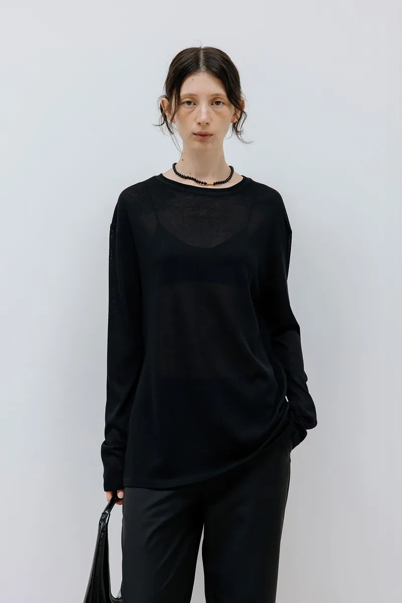 Studio Doe - Air-knit Sheer Tee