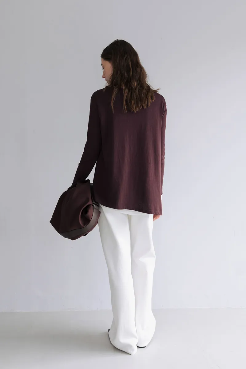 Studio Doe - Asymmetrical Textured Pullover