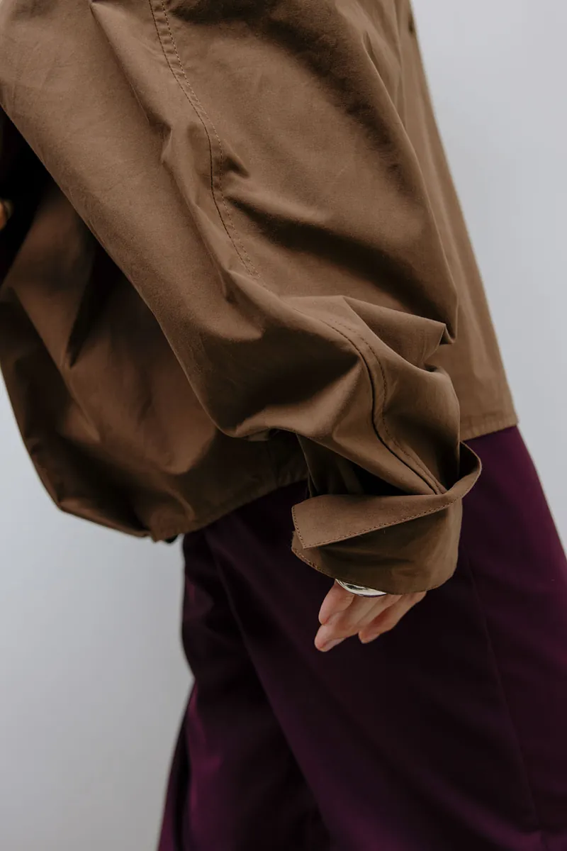 Studio Doe - Folded Sleeve Cocoon Shirt