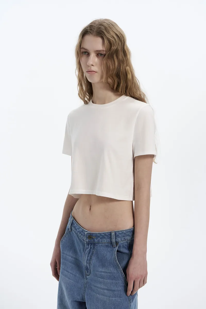 Studio Doe - Cropped Loose T-shirt