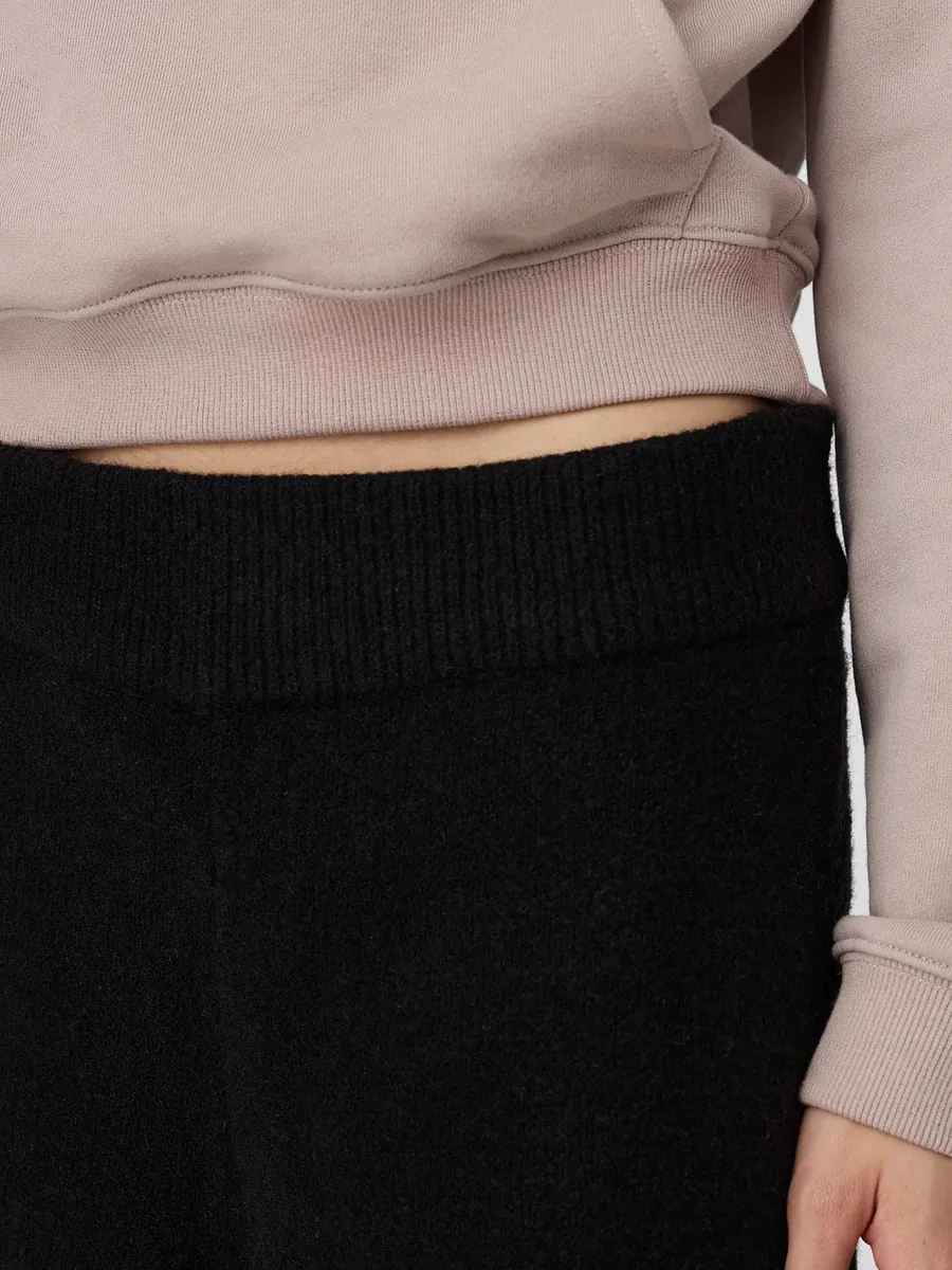 Studio Doe - H-Line Low-Crotch Knit Wide Pants