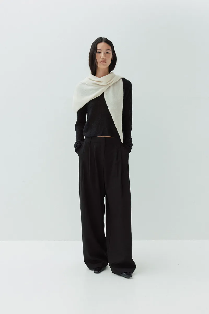 Studio Doe - Cashmere Soft Knit Hooded Scarf