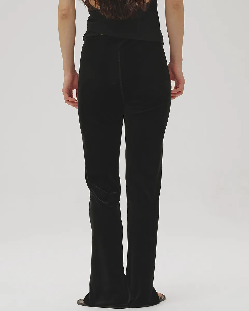 TODAYFUL - Velour Slit Leggings