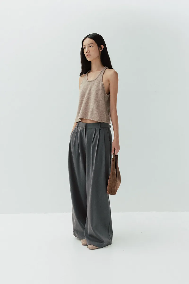 Studio Doe - Cashmere Light Knit Tank Top