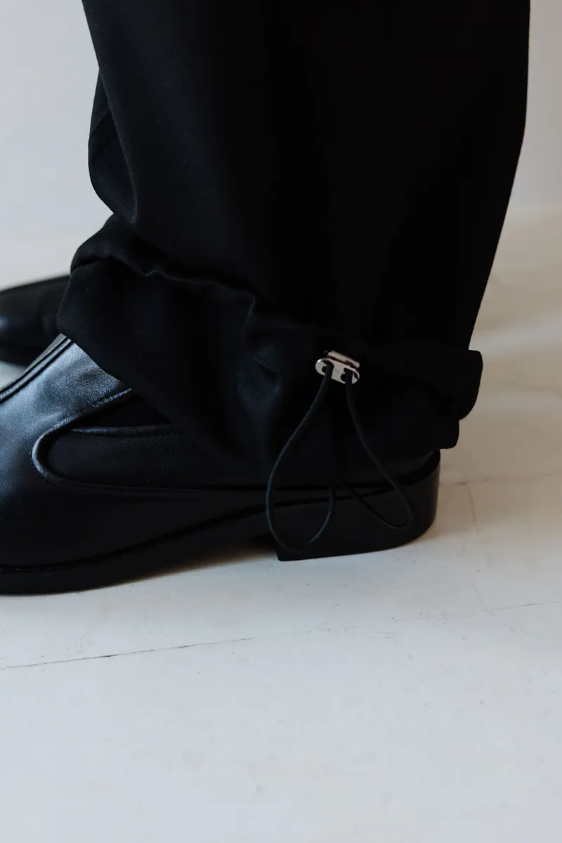 Studio Doe - Gender Free Wool-like Tuck Trousers