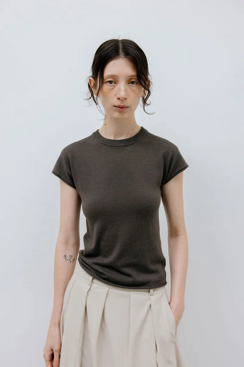 Studio Doe - French Sleeve Knit T-shirt