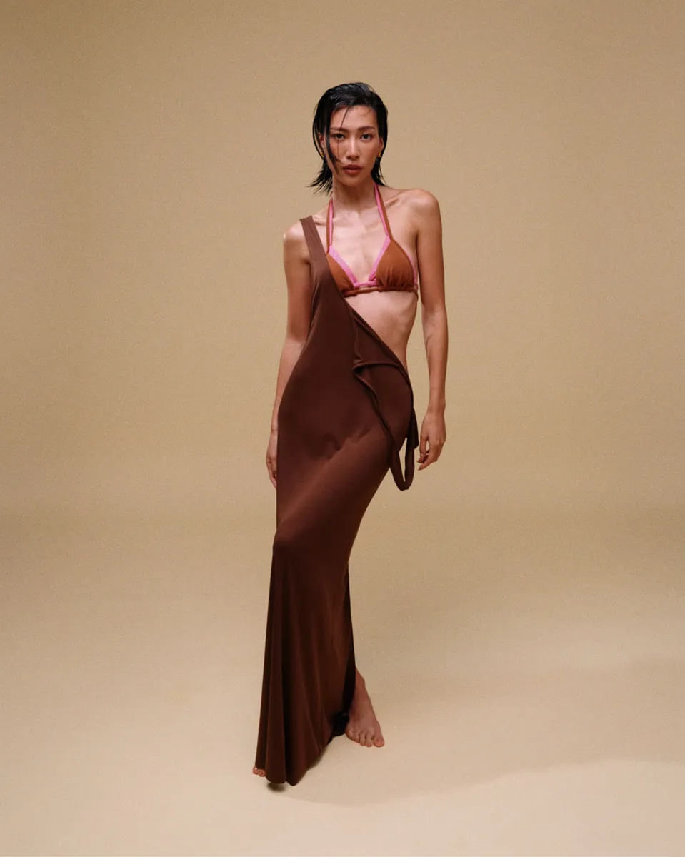 Studio Doe - Doe：Molly Tencel Backless Cover-Up Dress