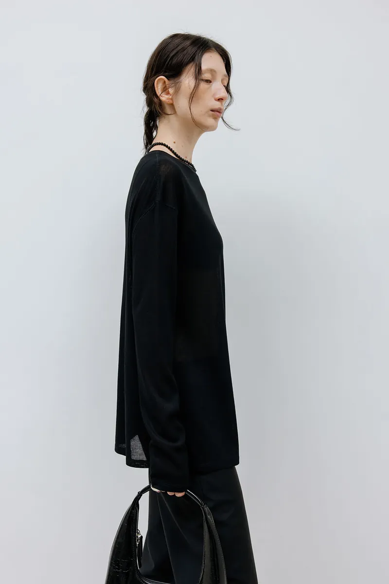 Studio Doe - Air-knit Sheer Tee