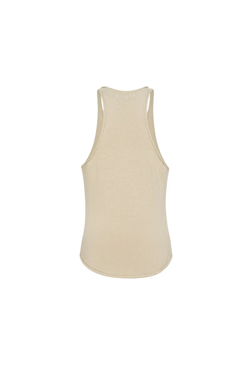 Studio Doe - Rolled Edge Knitted Tank Top