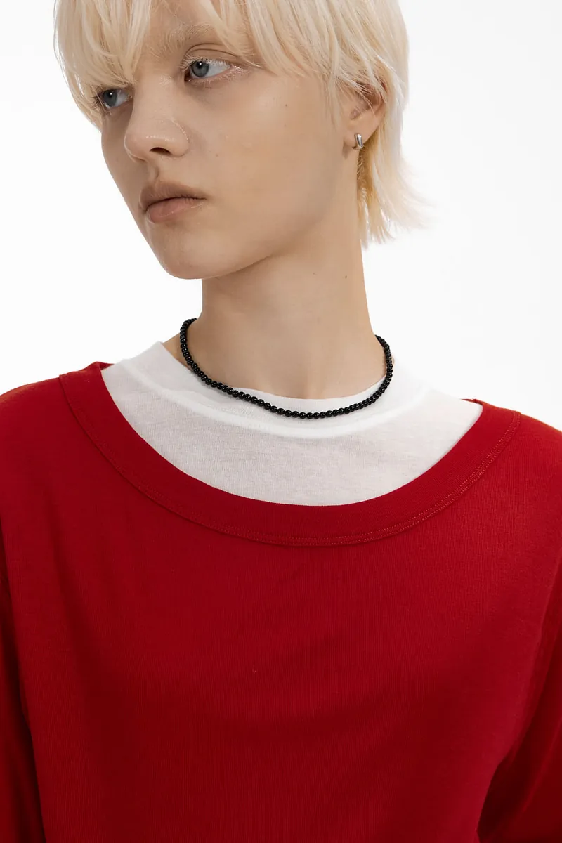 Studio Doe - Premium Tencel Wide Neck Knit Top