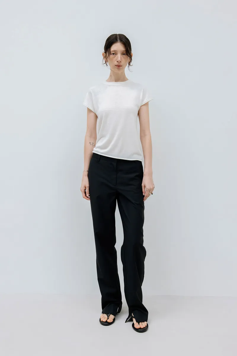 Studio Doe - French Sleeve Knit T-shirt