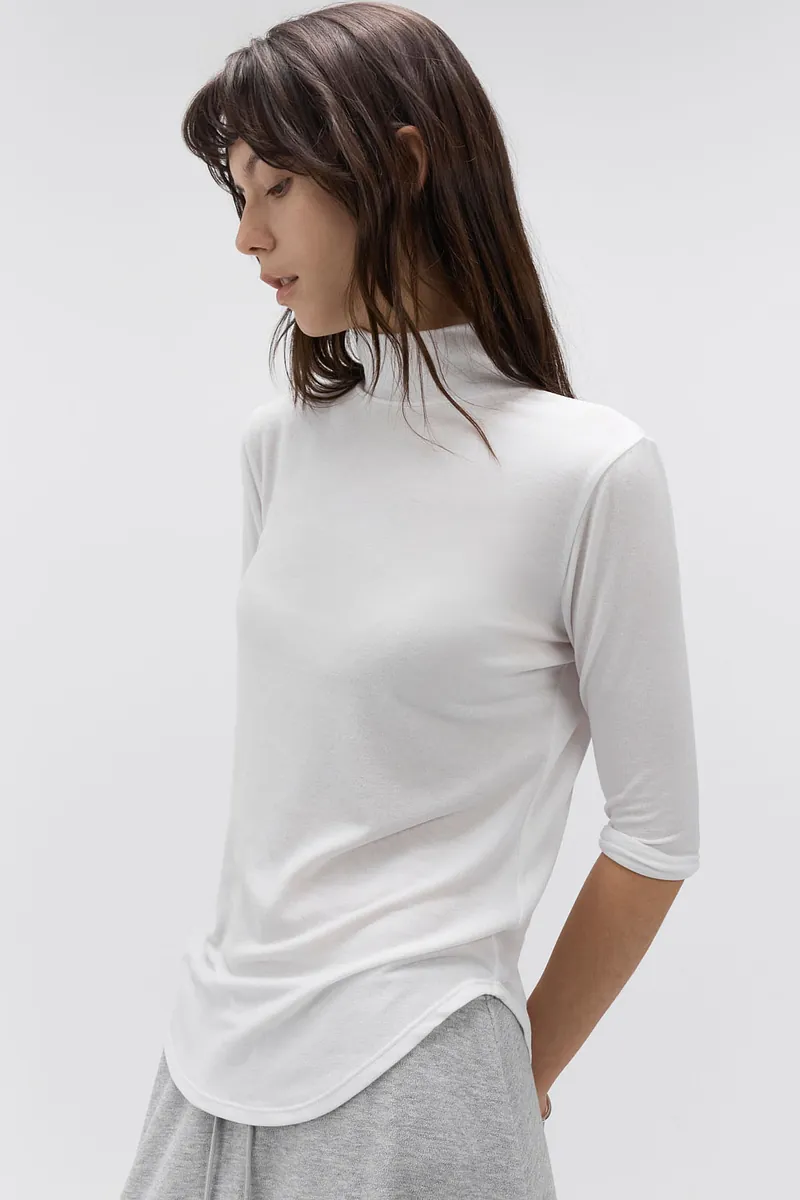 Studio Doe - Mousse Knit High-neck Cutsew