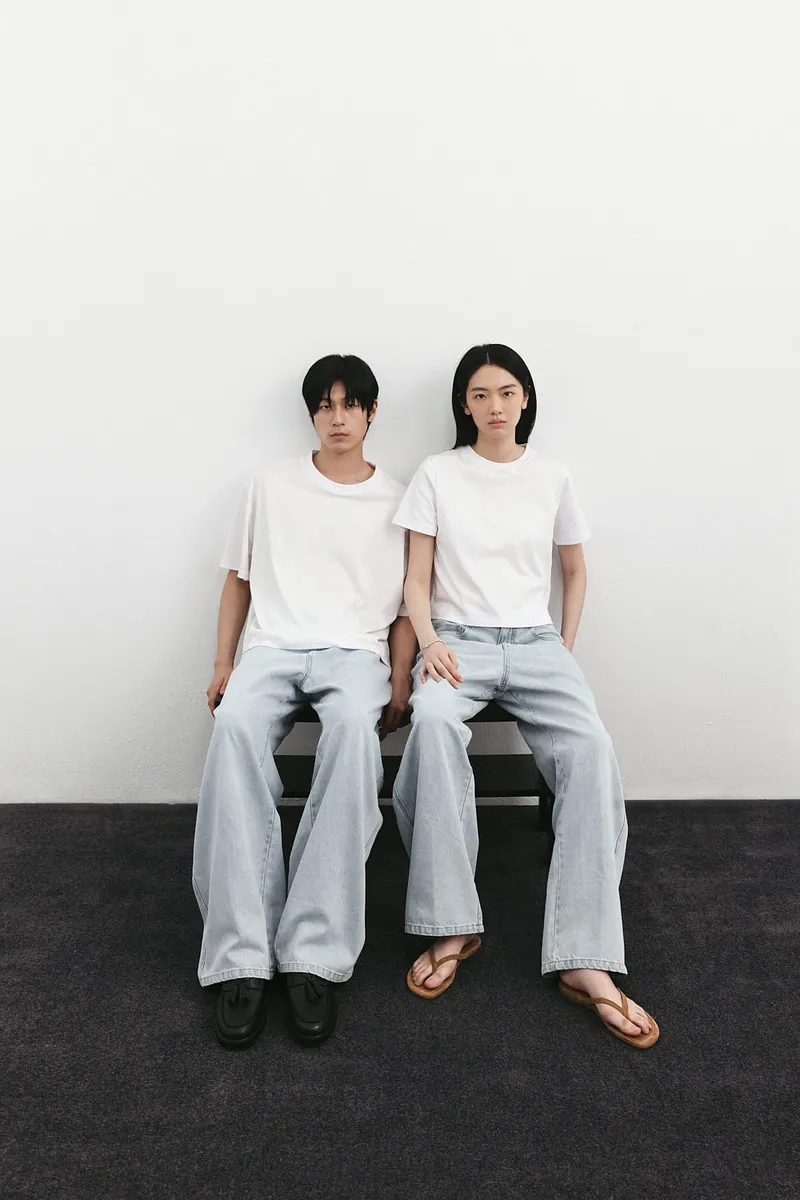 Studio Doe - Adjustable Waist Denim Pants