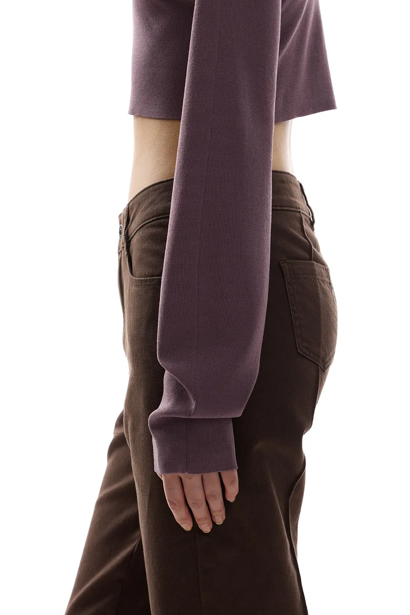 Studio Doe - Doe：Molly Reversible Curved Sleeve Knit Top