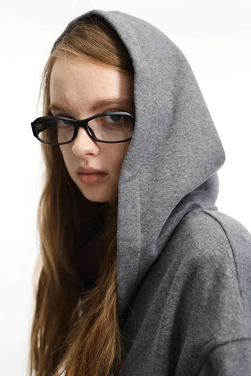 Studio Doe - Fleece Cropped Zip Hoodie