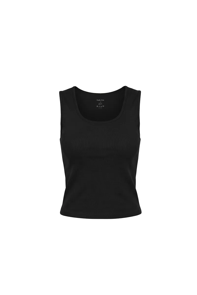 Studio Doe - Perfect Fit Rib Square Neck Tank Top