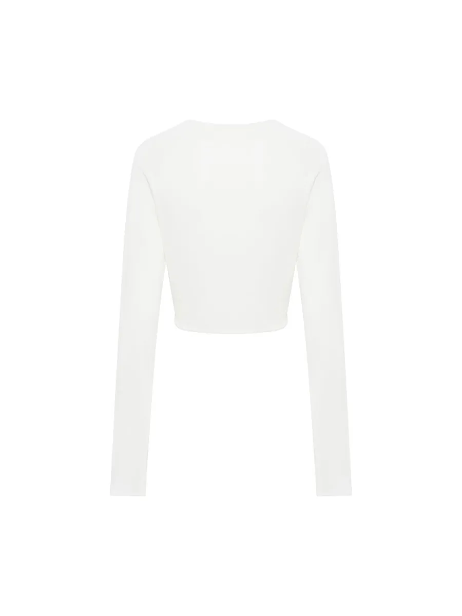 Studio Doe - Cool Gauze Button Front Knit Top