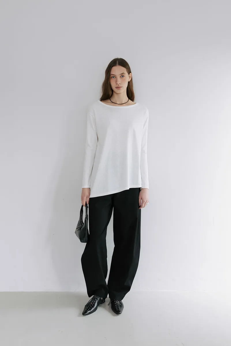 Studio Doe - Asymmetrical Textured Pullover