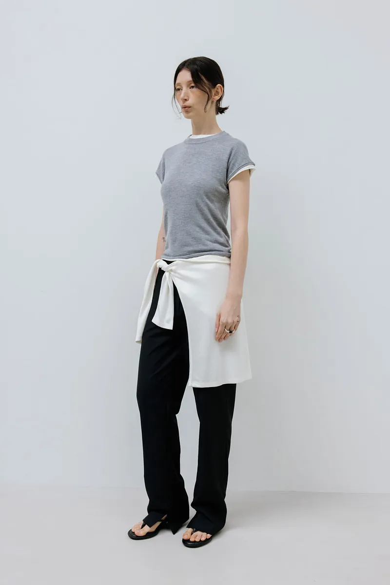 Studio Doe - French Sleeve Knit T-shirt