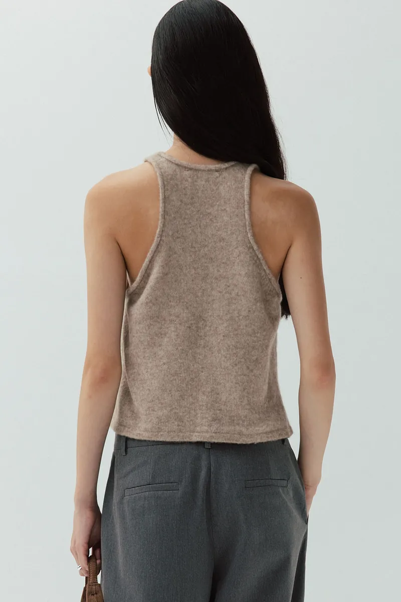 Studio Doe - Cashmere Light Knit Tank Top