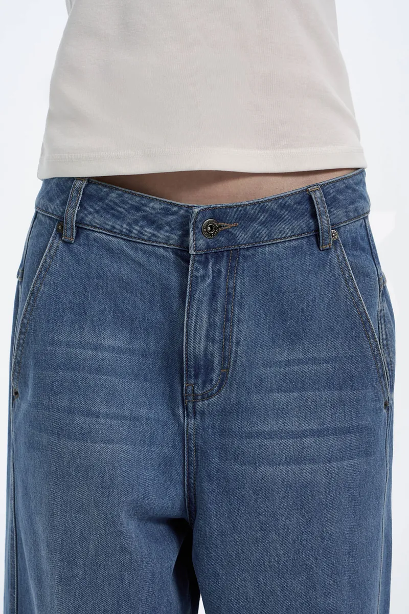 Studio Doe - Low Pocket Washed Denim Pants