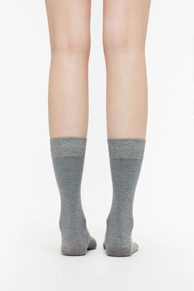 Studio Doe - Ribbed Mid-Calf Socks
