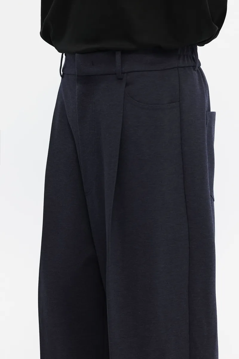 Studio Doe - Gender Free Wool-like Tuck Trousers