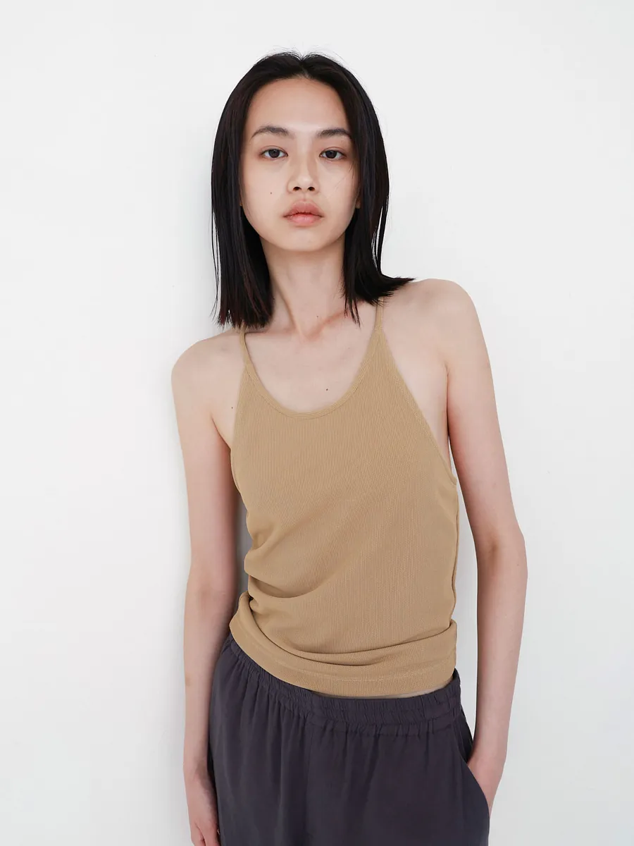 Studio Doe - Piped Layering Halter Tank Top