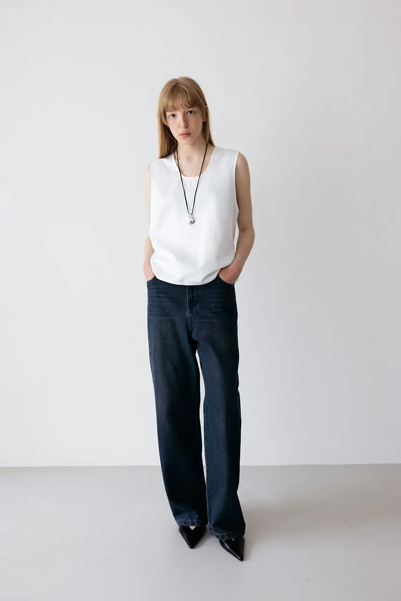 Studio Doe - Reversible Draped Neck Tank Top