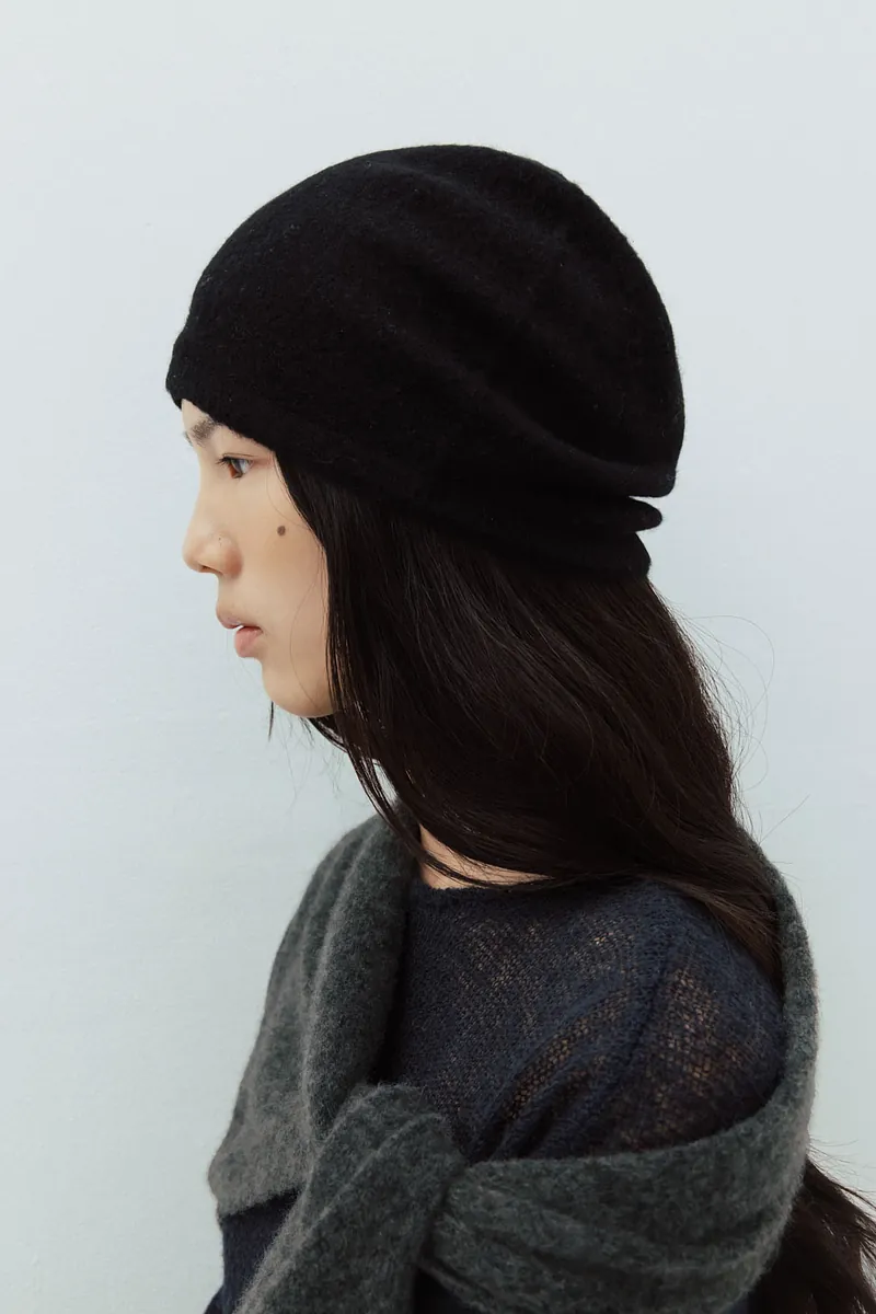 Studio Doe - Cashmere Double-Layer Slouchy Beanie