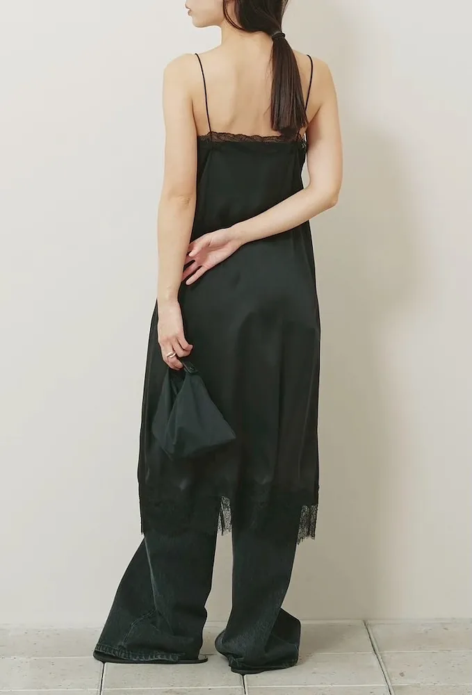 Satin Lace Dress