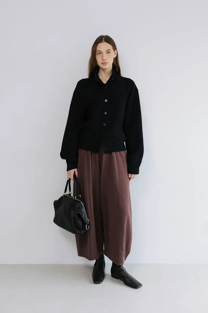 Studio Doe - Stand Collar Cardigan
