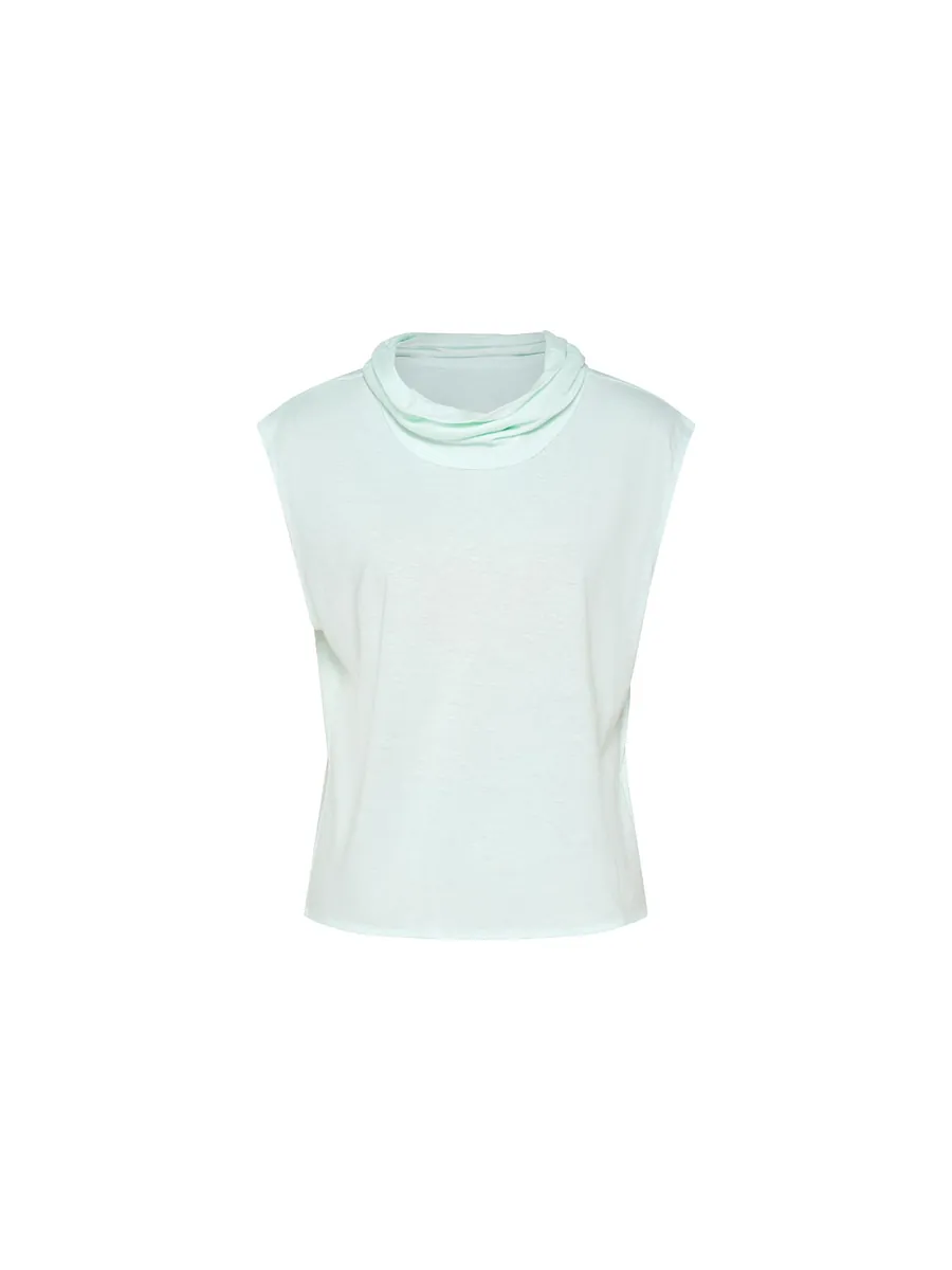 Studio Doe - Gathered Neck Textured Top