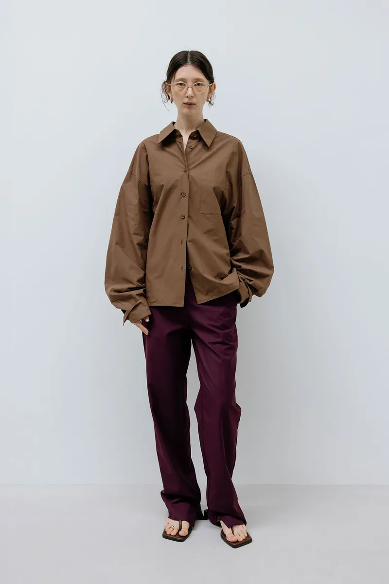 Studio Doe - Folded Sleeve Cocoon Shirt
