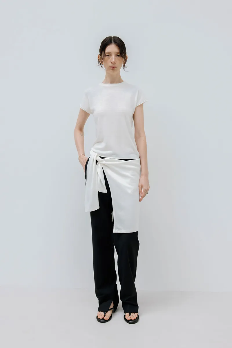 Studio Doe - French Sleeve Knit T-shirt