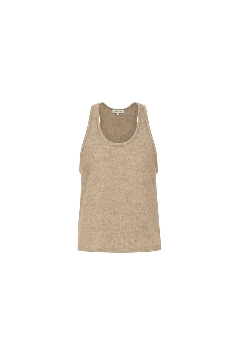 Studio Doe - Cashmere Light Knit Tank Top