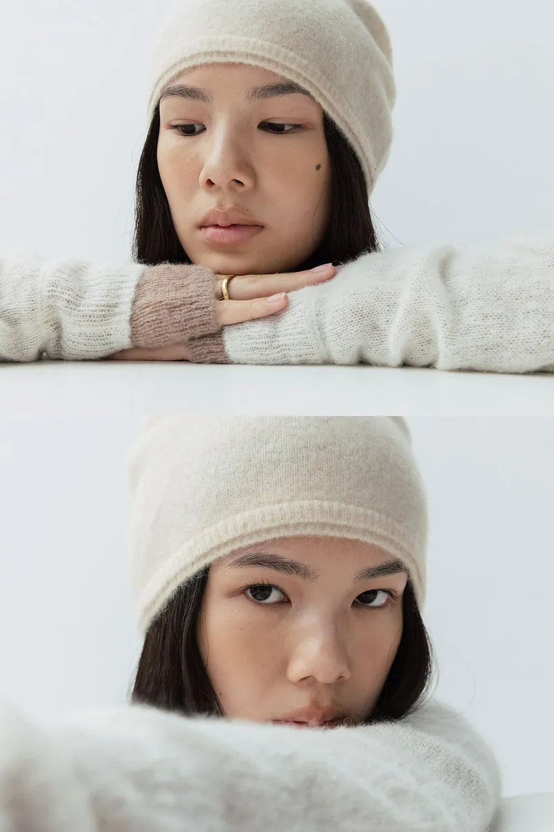 Studio Doe - Cashmere Double-Layer Slouchy Beanie