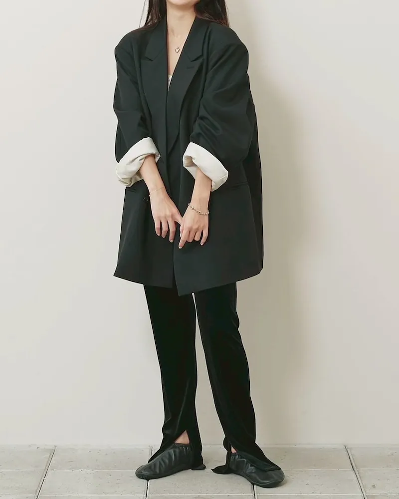 TODAYFUL - Velour Slit Leggings
