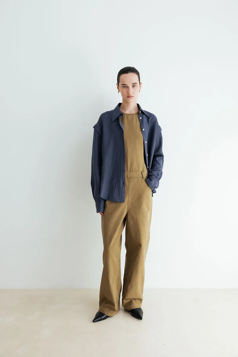 Studio Doe - Layered Panel Textured Shirt